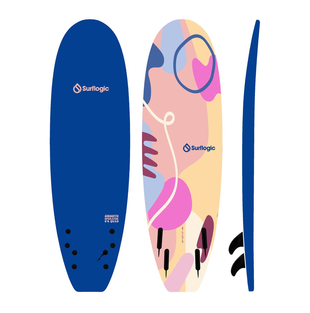 Softboard Smooth operator 6'6 Quad