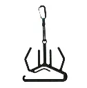 Wetsuit hanger Maxi Double system black