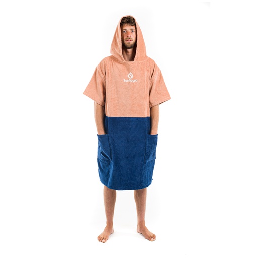[59810] Poncho teja & marino