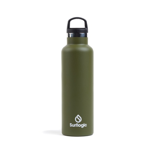 [59712] Botella boca estándar 600ml verde oliva